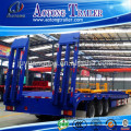Lowbed semi trailer and trucks trailers for Africa